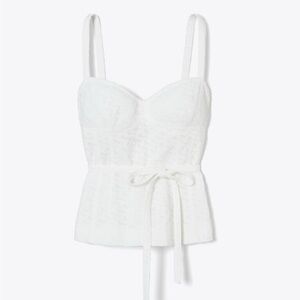 Tory Burch Embroidered Cotton Broderie Anglaise